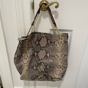 Michael Kors Snakeskin Bag